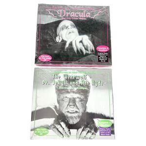Dracula Orson Welles and The Werewolf Berry Kroeger One Hour Audio CD New Sealed